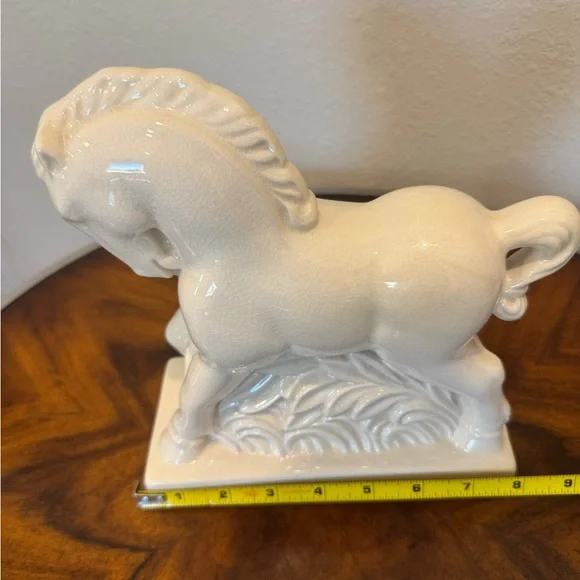 1930’s Villeroy & Boch Art Deco Ceramic Stallion Made In Germany  9” - Picture 9 of 10